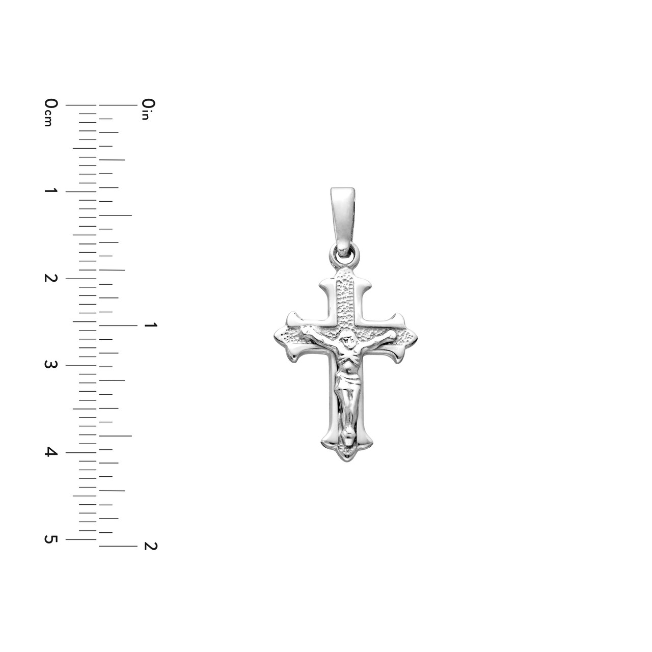 Sterling Silver Crucifix Pendant
